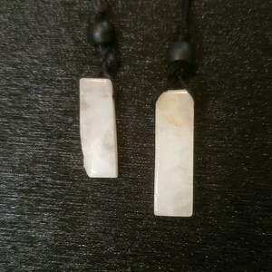 Rose Quartz crystal pendant necklace