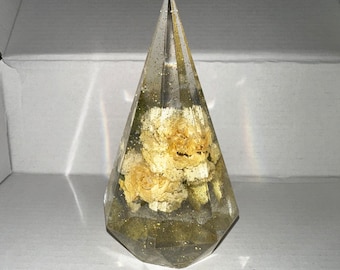 Preserved Flower Ring Holder