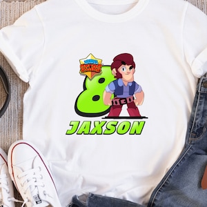 Custom Brawl Birthday Shirt,Brawl Boy Tshirt,Custom Boy Shirt,Cartoon Shirt,Brother Birthday Shirt,Kids Heavy Cotton Tee,Brawl Boy,Brawl Tee