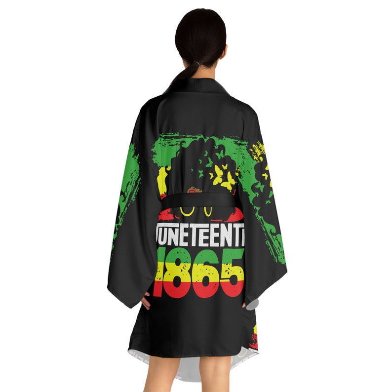 Juneteenth 1865 Kimono Robe AOP image 1