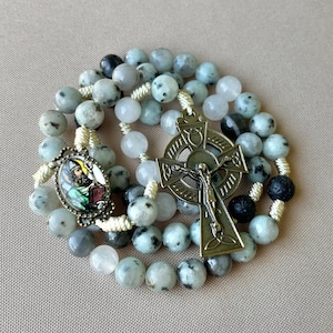 Traditional 5 decade Rosary-St. Patrick (Celtic Crucifix)