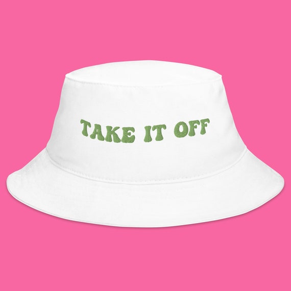 Take It off Bucket Hat Fisher Bucket Hat, DJ Fisher Hat, Rave Hat
