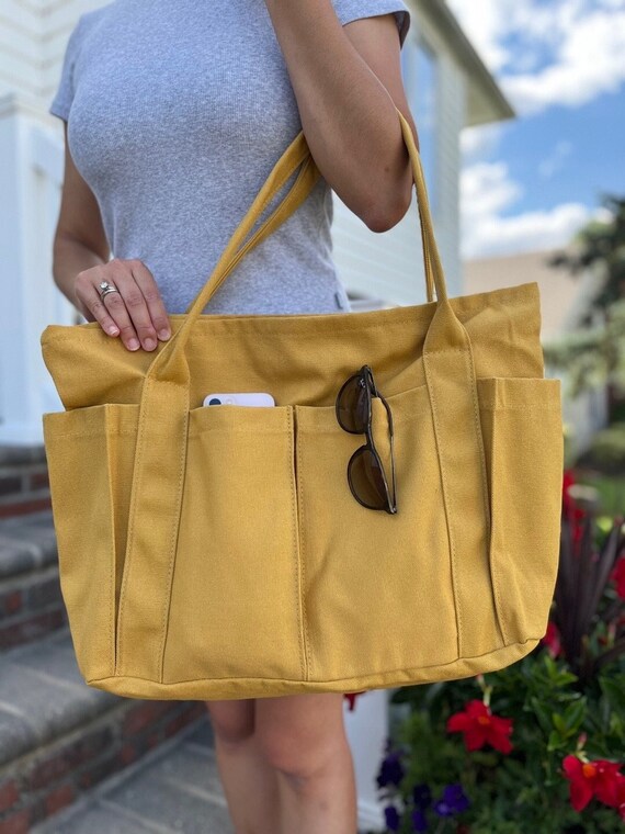 Heavy duty online canvas work bags