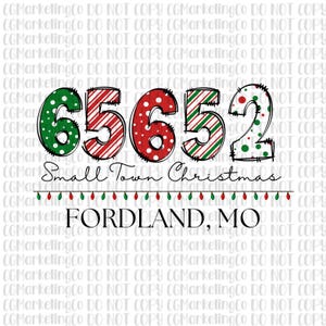 Kerst-png | Kerst in de kleine stad | Aangepaste postcode