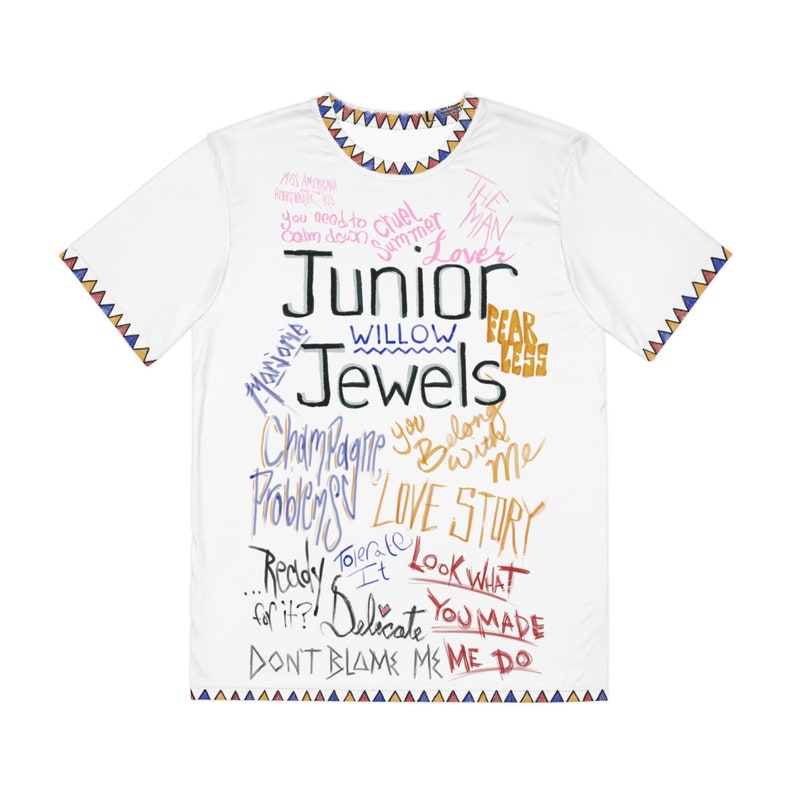 Junior Jewels ft. The Eras Tour Movie Setlist : all-over print tee image 1
