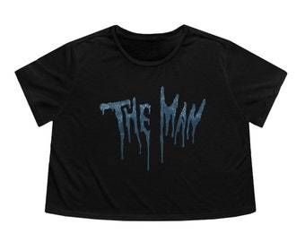 The Man : flowy cropped tee