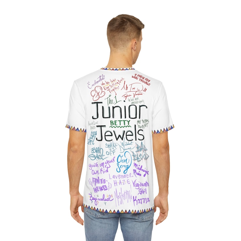 Junior Jewels ft. The Eras Tour Movie Setlist : all-over print tee image 4