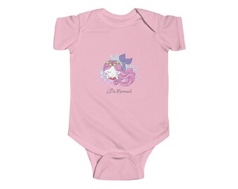 Little Mermaid Onesie® - Lindo Body para Bebé - Lindo Verano Natural Baby Onesie®
