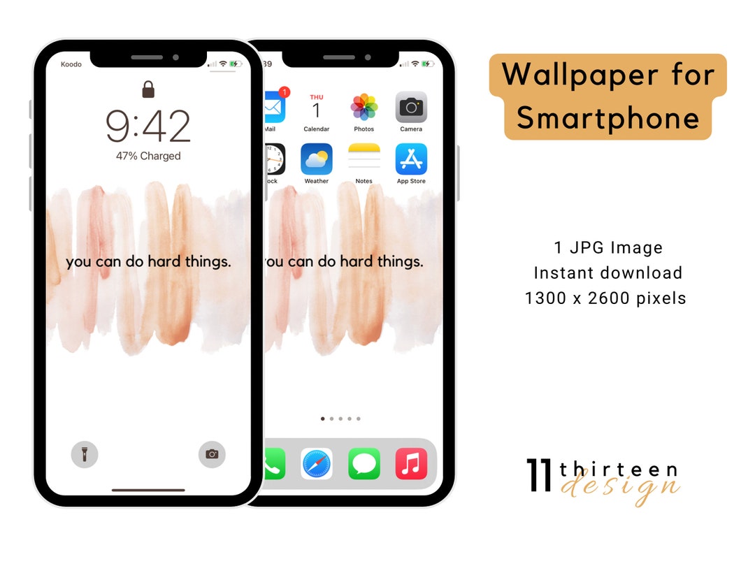 Wallpaper for Smartphone | Phone Wallpaper | Motivational | Simple ...