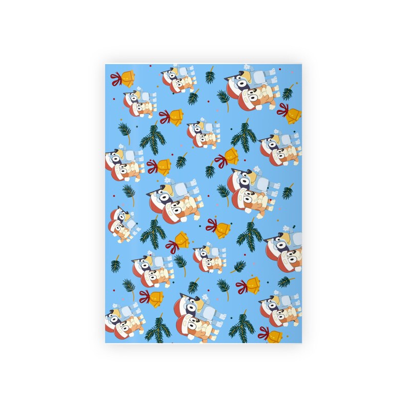 BLUEY Bluey and Bingo Gift Wrapping Paper Rolls 1pc Etsy