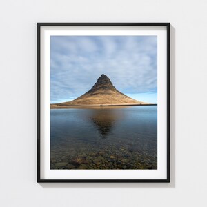 Kirkjufell Print | Wall Art | Landscape Photography | Iceland | Kirkjufell Mountain | Fine Art Print | Reflection