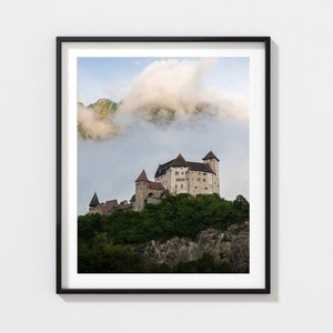 Liechtenstein Castle Print | Wall Art | Photography | Liechtenstein | Gutenberg Castle | Fine Art Print