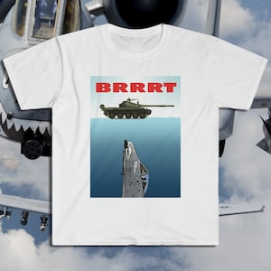 A-10 Warthog Jaws Inspired T-Shirt