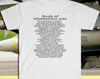 『Copping Zone』Anti-War Missile Print T-Shirt Anti-War Graphic Print T-Shirt – Copping Zone