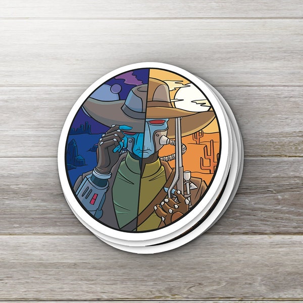 Star Wars: Cad Bane | Star Wars | 3" Vinyl Sticker