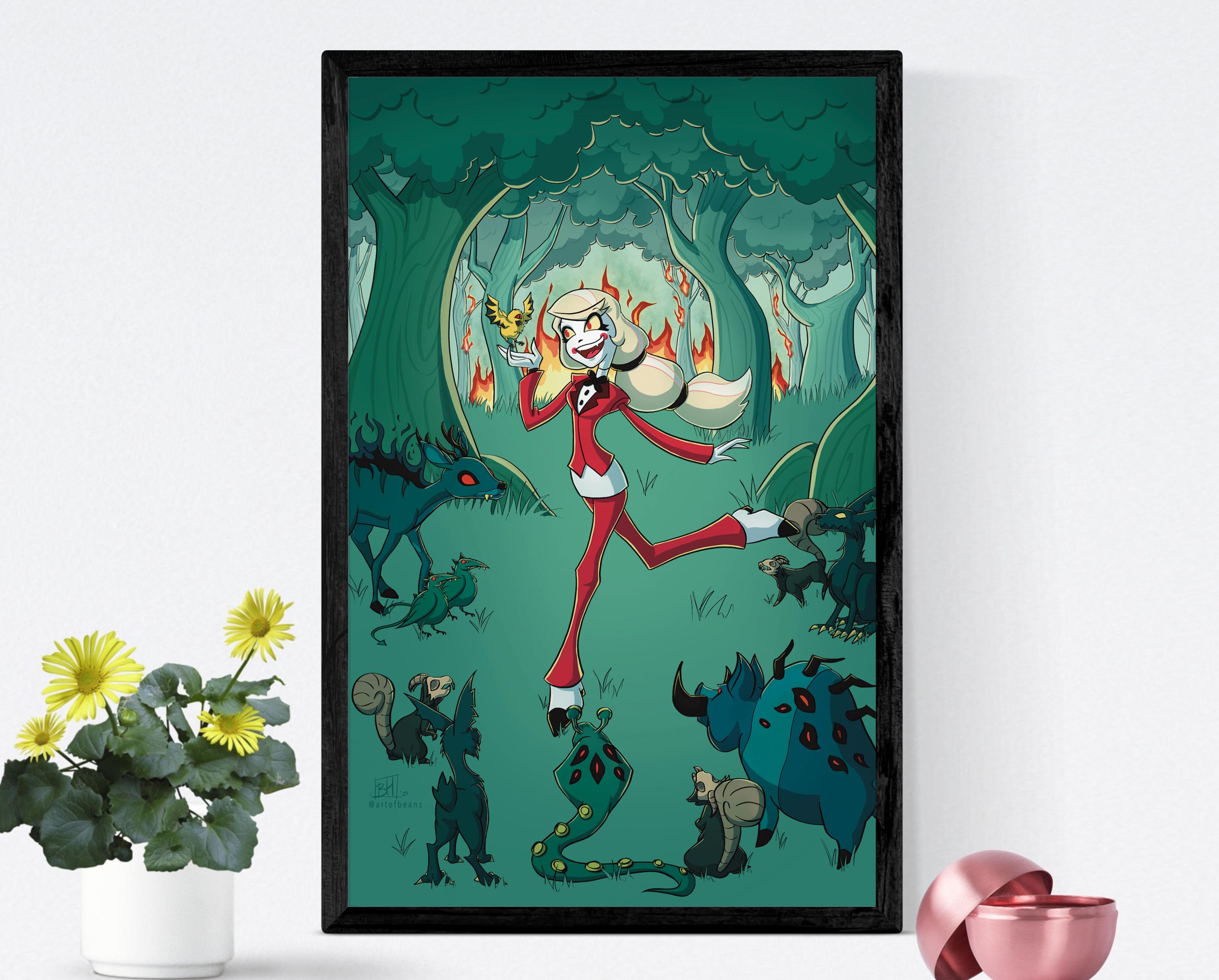 Charlie Singing | Hazbin Hotel | Art Print - Etsy