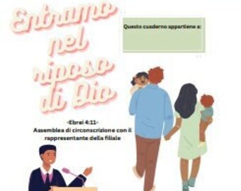 Entriamo nel riposo di Dio-quaderno per l'assemblea di circoscrizione col rappresentante.