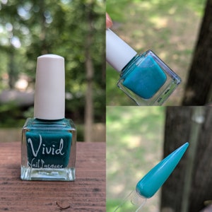 Green Indie Nail Polish- Teal