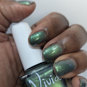 Green Indie Nail Polish- Mistletoe
