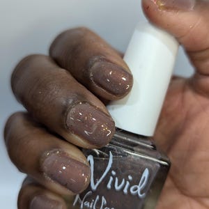 Brown Indie Nail Polish- Fudgesicle