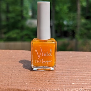 Orange Jelly Nail Polish- Orange Mango