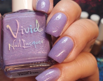 Purple Nail Polish- Sleigh Time Fun