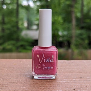 Pink Jelly Nail Polish-Strawberry