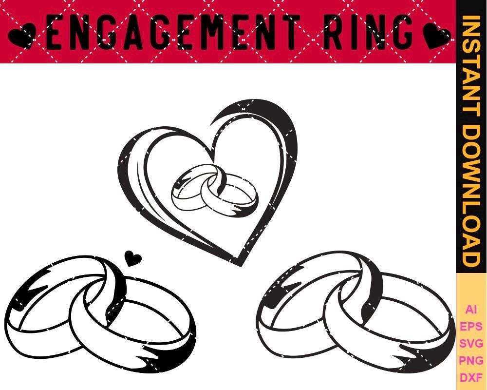 Clipart Vector Wedding Ring Png Gold Vector Wedding Rings Png