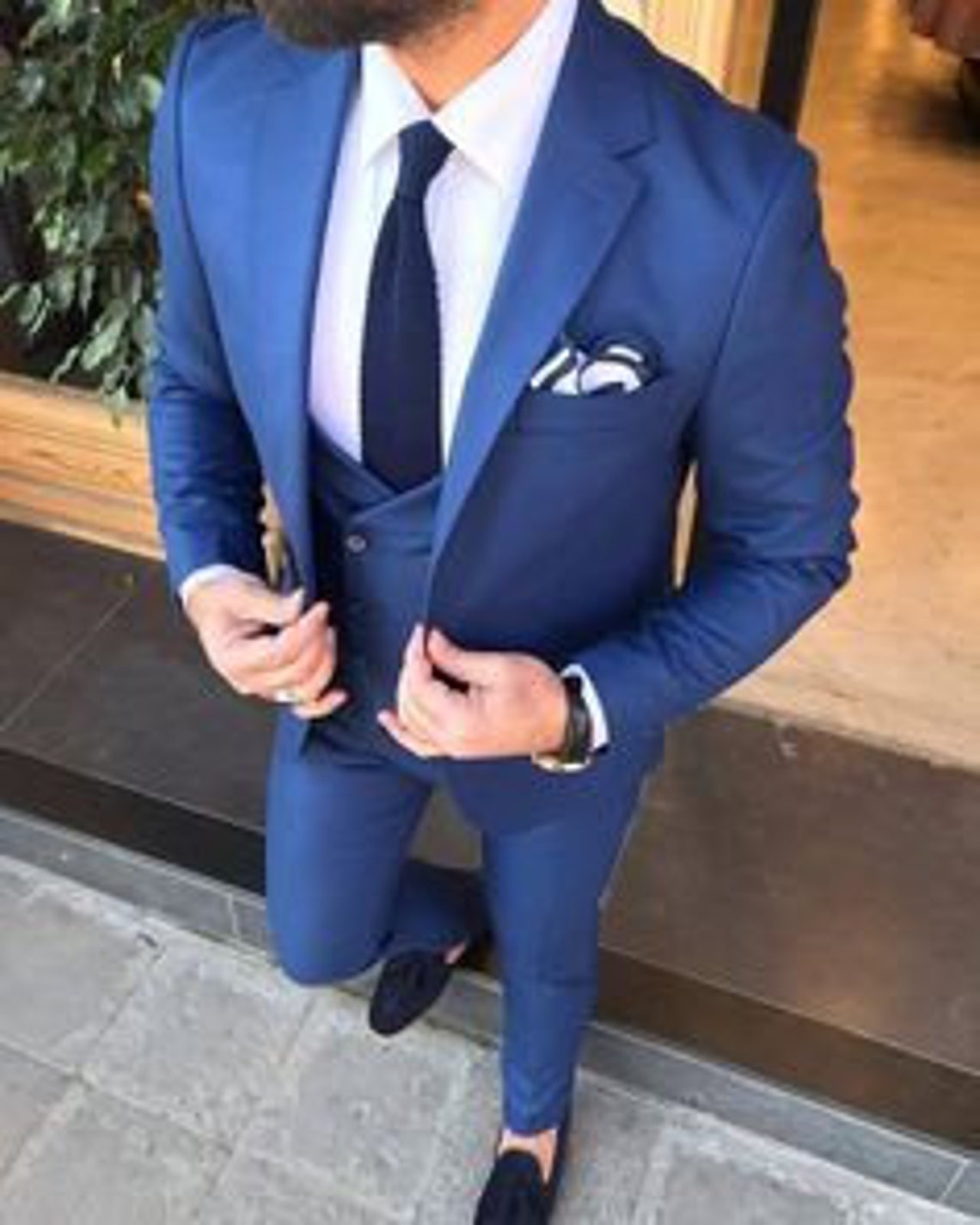 Sparkly 3 Pieces Sequins Men's Suits for Wedding