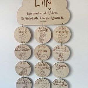 Montessori Affirmationskarten personalisiert