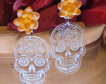 Sugar Skull - Dia de los Muertos Ohrringe