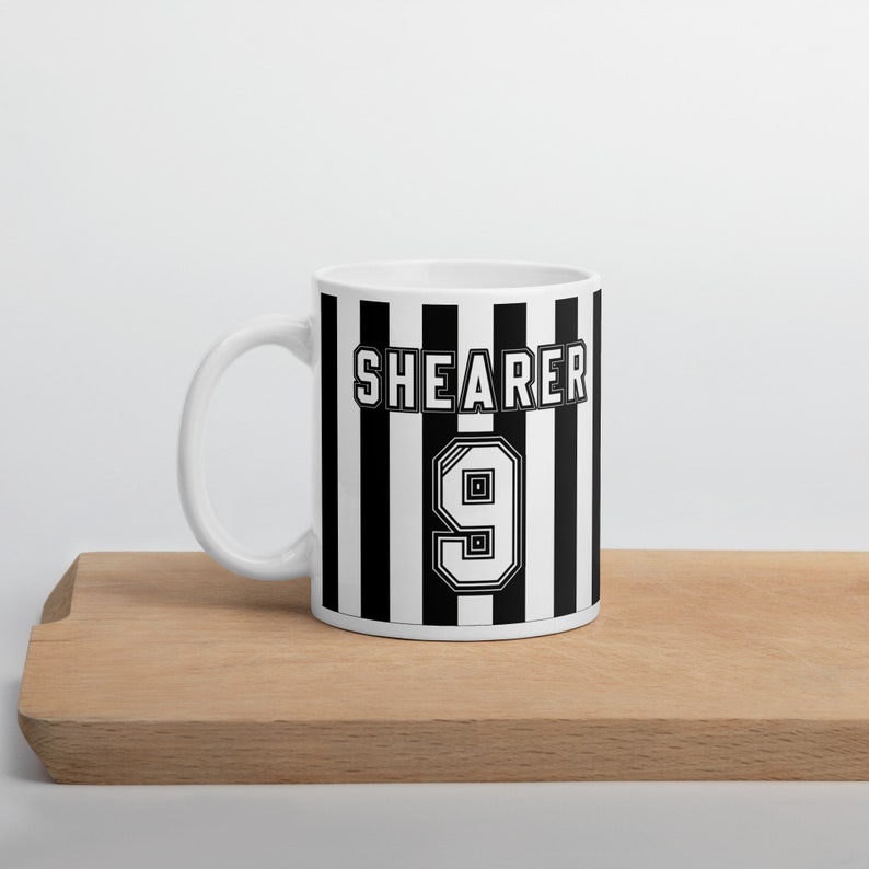Alan Shearer Newcastle United - NUFC Retro Mug