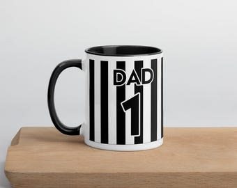 Newcastle United Mug: No.1 Dad, NUFC Fan