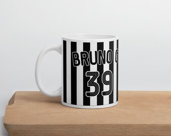 Bruno Guimaraes Newcastle United Ceramic Mug: NUFC Gift