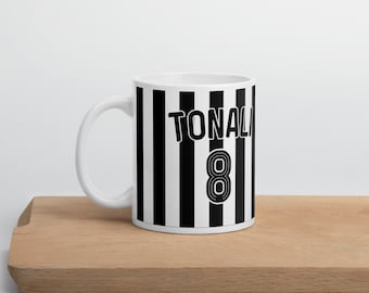 Sandro Tonali Newcastle United Ceramic Mug: NUFC Gift