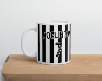 Taza de cerámica Joelinton Newcastle United: regalo del NUFC