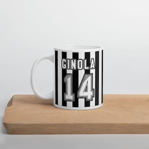 David Ginola Newcastle United - NUFC Retro Mug