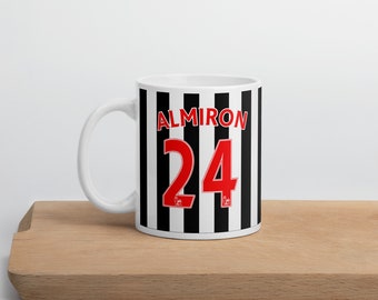 Miguel Almiron Newcastle United Mug: NUFC Ceramic Coffee Tea Mug