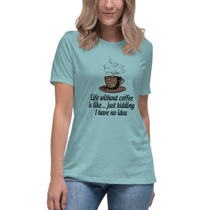 T-shirt décontracté Femme café