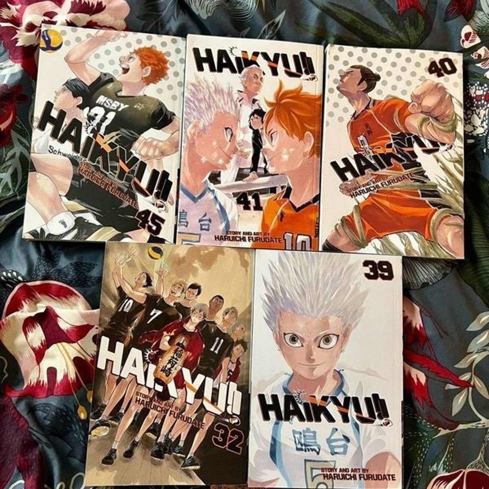 Haikyuu manga vol 45