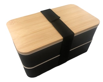 Bento Box - Lunch Box - Eco Friendly - Bamboo - Gift