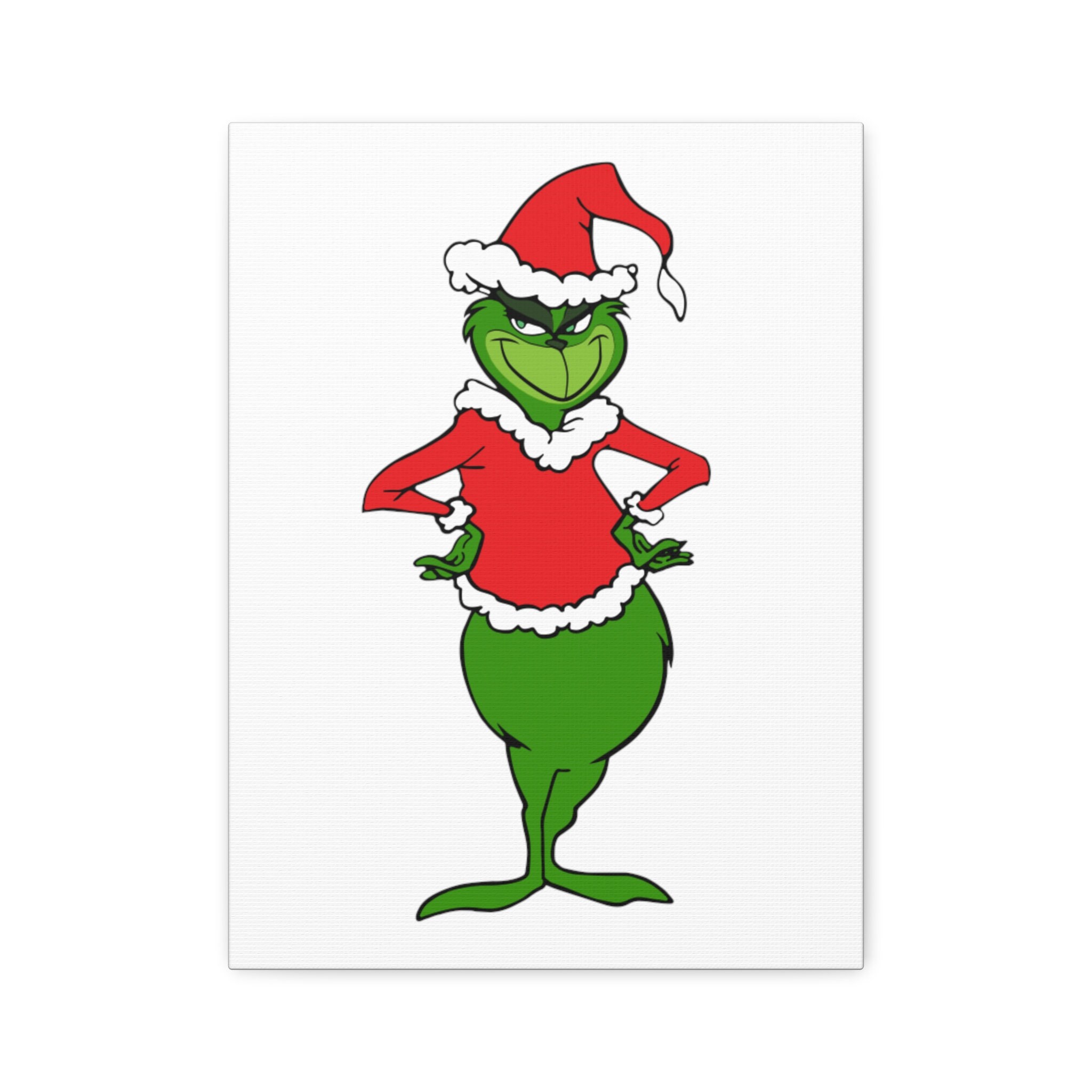 Grinch Wall Decor, Christmas Home Decor / Grinch Wall Art / Wall Decor