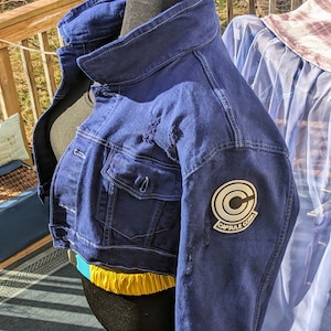 Men&#39;s Cropped Hero Jacket (Ripped/Distressed Version)