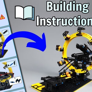 LEGO Building Instructions - GBCPowerLoop-02 Yellow Wheel - Great Ball Contraption - LEGO GBC