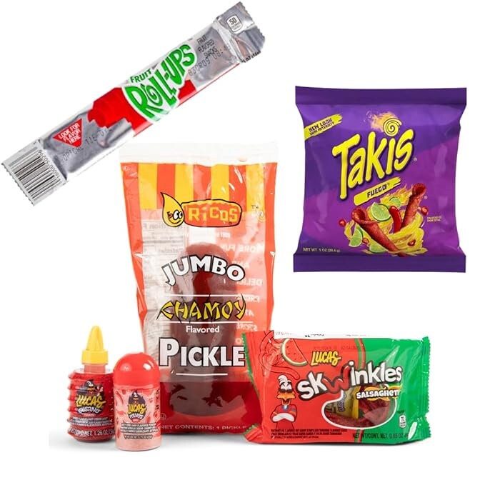 CHAMOY PICKLE KIT Spicy Powder Pickle Mexican Candy Pickle Handmade