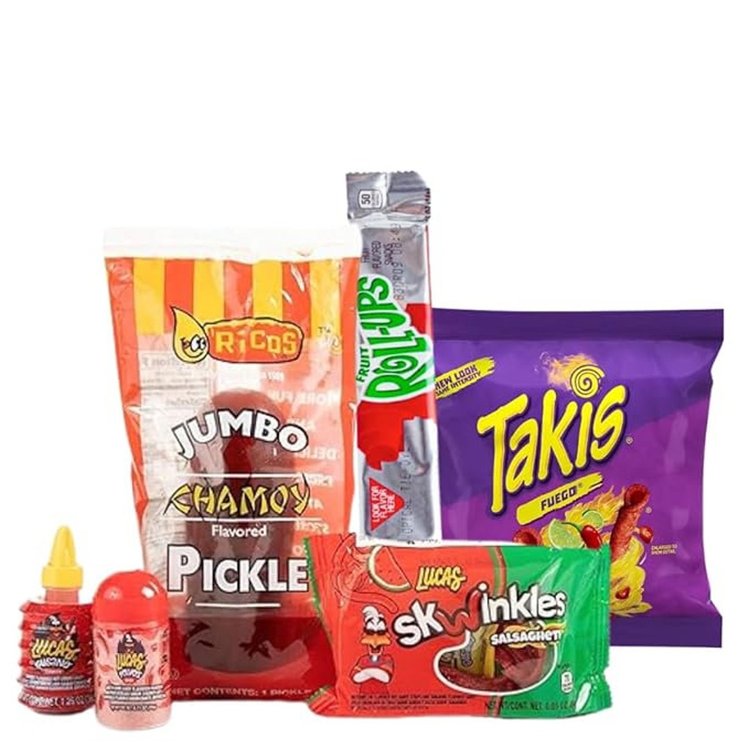 CHAMOY PICKLE KIT Spicy Powder Pickle Mexican Candy Pickle Handmade