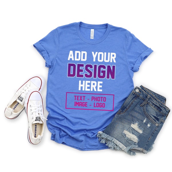 Custom Logo T Shirts Etsy