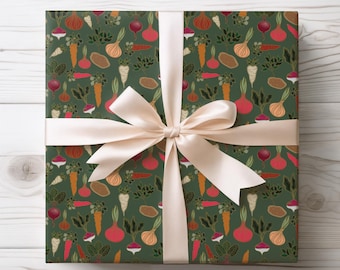 Vegetable Garden Wrapping Papers