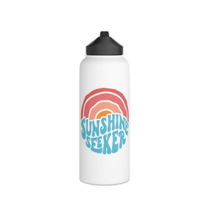 Stainless Steel Water Bottle, Standard Lid