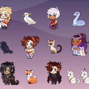 The Arcana - Acrylic Charms